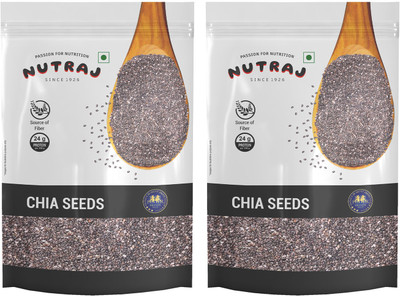 Nutraj Chia Seeds Chia Seeds(400 g, Pack of 2)