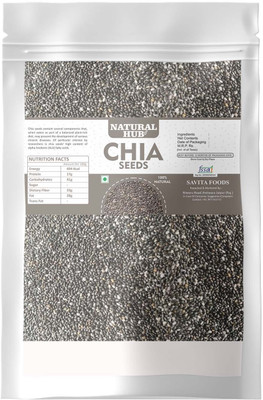 Natural Hub Raw & Unroasted Chia Seeds(0.1 kg)