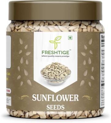 Freshtige Sunflower Seeds for Eating High in Protein and Fibers Sunflower Seeds(500 g)