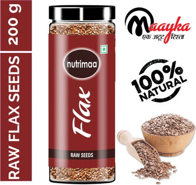 Maayka - Ek Atoot Rishta Maayka - Premium Flax Seeds Brown Flax Seeds(200 g)