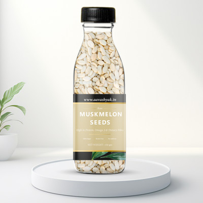 Aavashyak High Protein Muskmelon Seeds(150 g)