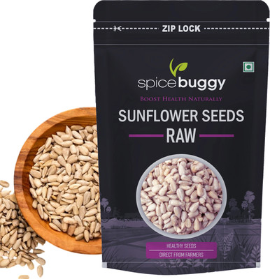 SPICEBUGGY Sunflower Seeds for Eating | Healthy Snacks | High in Vitamin, Fibre & Protein Sunflower Seeds(50 g)
