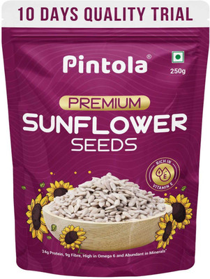 Pintola Premium Sunflower Seeds | Rich In Omega 6 & Vitamin E Sunflower Seeds(250 g)