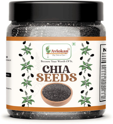 Avlokan Chia seeds are nutritious and high in calcium, fibre, and protein. Chia Seeds(200 g)