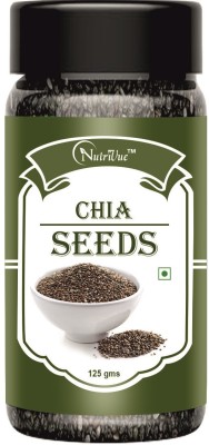 Nutrivue Raw Chia Seeds for Weight Loss ,Calcium Rich/Protein Chia Seeds Pack 1 of 125Gms Chia Seeds(125 g)