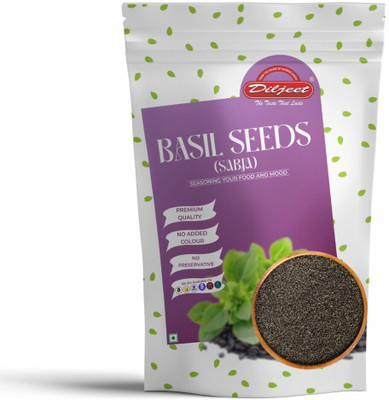 DILJEET SPICES seeds Basil Seeds(150 g)