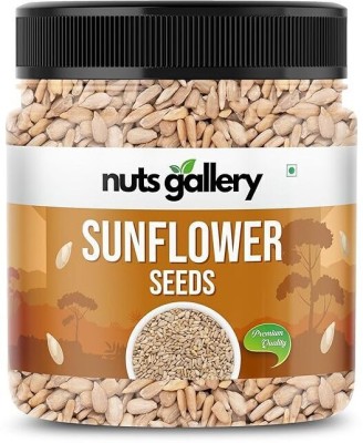 NUTSGALLERY Pure Sunflower Seeds, 250G | Rich in Dietary Fibre & Protein, Source of Iron Sunflower Seeds(250 g)