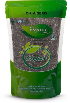 Pearl Organic Fresh CHIA SEED Chia Seeds(200 g, Pack of 2)