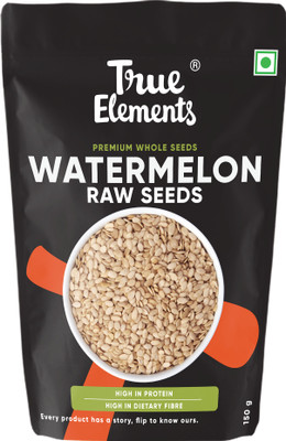 True Elements Raw Watermelon Seeds, High Protein & Fibre, Healthy Seeds for Weight Loss Watermelon Seeds(150 g)