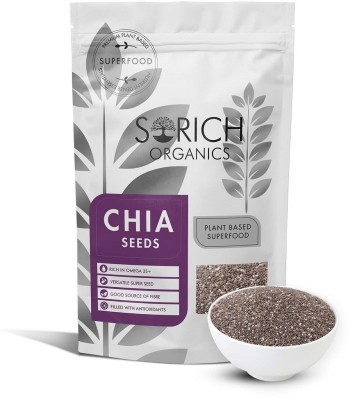 Sorich Organics Chia Seeds Eating Weight Loss Hair Growth Skin Healthy Snacks Chia Seeds(900 g)