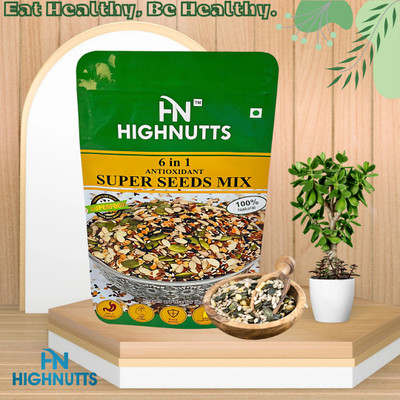highnutts 6 IN 1 Seeds Mix Mixed Seeds(200 g)