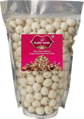 RIDDHI SIDDHI Premium Phool Makhana Lotus Seeds(Makhana)(500 g)