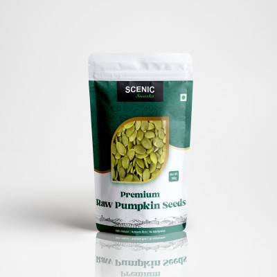 SCENIC Snacks PREMIUM RAW PUMPKIN SEEDS Pumpkin Seeds(100 g)