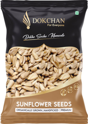 DOKCHAN Raw Sunflower Seeds without Peel Edible - Surajmukhi Beej - Sunflower seeds Sunflower Seeds(50 g)