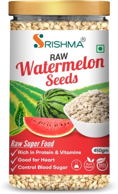 Srishma Watermelon Seeds - High in Protein | Nutrients Rich | Source of Antioxidants Watermelon Seeds(450 g)