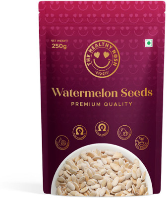 The Healthy Nosh Watermelon Seeds | Magaj Seeds | Rich in Protein | Magnesium & Iron | Watermelon Seeds(250 g)
