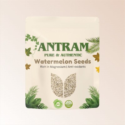 Antram Raw Watermelon Seeds | Protein & Zinc-Rich Superfood | Watermelon Seeds(500 g)