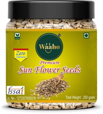 Waaho Raw Sunflower seeds Premium, Healthy and Organic seeds 250 gram (pack of 1) Sunflower Seeds(250 g)