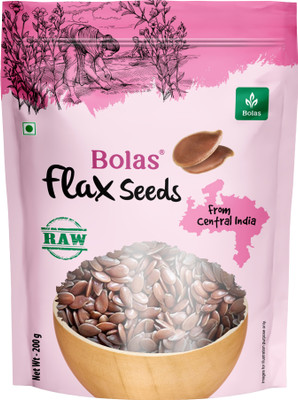 Bolas Raw Flax Seeds Brown Flax Seeds(200 g)