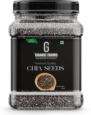 Granic Farms Raw Chia Seeds for weight Loss with Omega 3, Calcium and Fiber Rich | Chia Seeds(500 g)