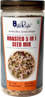 BiteRight Roasted 5 in 1 Seed Mix | Healthy Snack | High in Protein | Nutrient-Rich | Mixed Seeds(250 g)