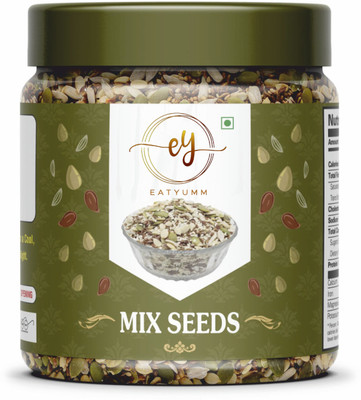 eatyumm Mixed Seeds – 7 in 1 Super Seed Mix of Sunflower, Pumpkin, Flax, Mixed Seeds(251 g)