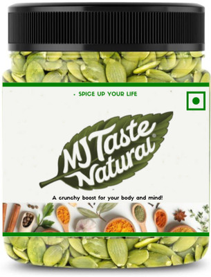 MJ TASTE NATURAL Pumpkin Seeds For Eating, Rich in Protein & Fiber Pumpkin Seeds(200 g)
