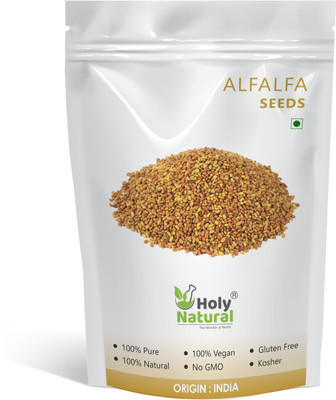 Holy Natural Alfalfa Seeds - 100 GM Alphalpha Seeds(100 g)