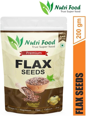 Nutri food flex seed Brown Flax Seeds(200 g)