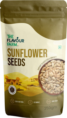 The Flavour Farm Premium Sunflower Seeds with Omega Fats for Daily Health Sunflower Seeds(250 g)