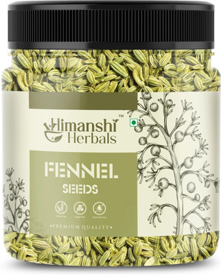 HIMANSHI HERBALS Pure and Natural Fennel Seeds Saunf Indian viryali Saunf(500 g)