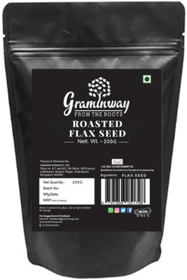 Graminway Roasted Flax Seeds Brown Flax Seeds(2 x 100 g)
