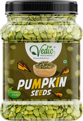 Vedik Wellness Raw Pumpkin Seeds Loaded with Protein and Fibre Rich Superfood for Boost Immunity seed for Eating (250 g) Pumpkin Seeds(250 g)