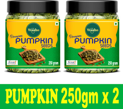 Waaho pumpkin seeds Premium, Healthy and Organic pumkin seeds 500 gram (pack of 1) Pumpkin Seeds(500 g)