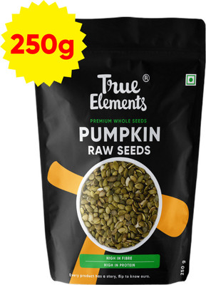 True Elements Raw Pumpkin Seeds - High Fibre & Protein, Nutritious Seeds for Weight Loss Pumpkin Seeds(250 g)