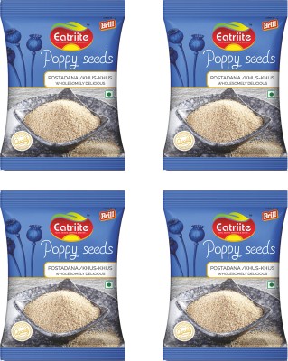 Eatriite Raw Poppy Seeds(400 g, Pack of 4)