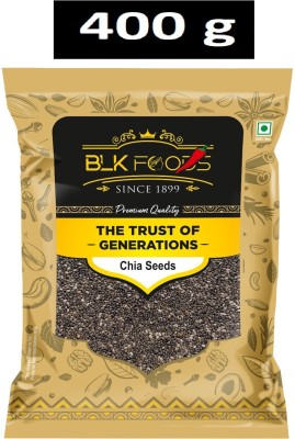 BLK FOODS Select Raw Chia Seeds Chia Seeds(400 g)