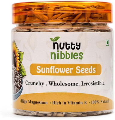 NUTTY NIBBLES Sunflower Seeds for Eating – 250g | Protein & Fiber-Rich Healthy Snack Sunflower Seeds(250 g)