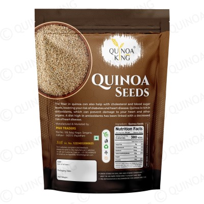 QUINOA KING Quinoa Seeds: Nutrient Rich Superfood for Health and Delicious Meals, Quinoa(1 kg)