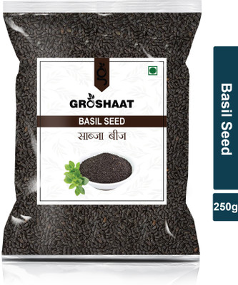 Groshaat Sabja Seed (Basil Seed)- 250gm Pack Basil Seeds(250 g)