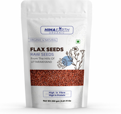 HIMAEARTH ORGANIC HEO_08 Brown Flax Seeds(250 g)