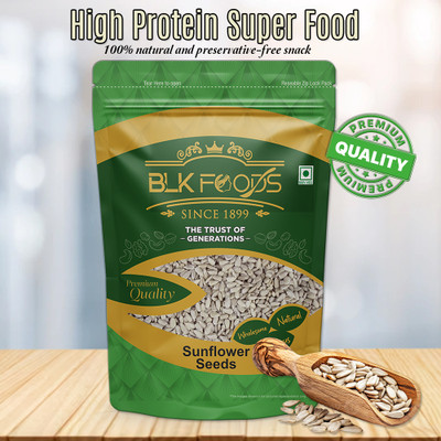 BLK FOODS 1kg Sunflower Seeds for Eating | High in Protein & Fibers Sunflower Seeds(1000 g)