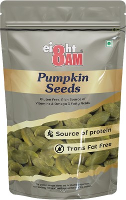 8AM Pumpkin Seeds for eating, Rich in Protein and Fiber | Healthy Nutrition Pumpkin Seeds(180 g)