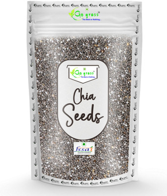 GO GRASS Chia Seed, Gluten Free, Vegan, Raw, Keto Friendly Chia Seeds  (1000 G) For Rs. 249 @ 72 %