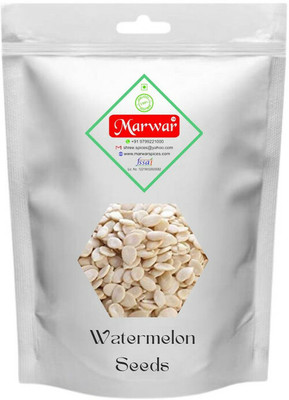 Marwar Marwar Watermelon Seeds | Melon Kernels | Tarboj Beej Magaj Machine Cleaned Watermelon Seeds(1 kg)