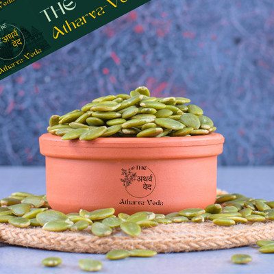 The Atharva-veda 200g+50g EXTRA Pumpkin seed, Kaddoo ke beej, kadu bij with Natural PROTEIN FIBRE Pumpkin Seeds(250 g)