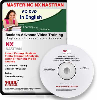 veertutorial Learn Femap Nastran Finite Element Analysis Online Training Video Course(DVD)