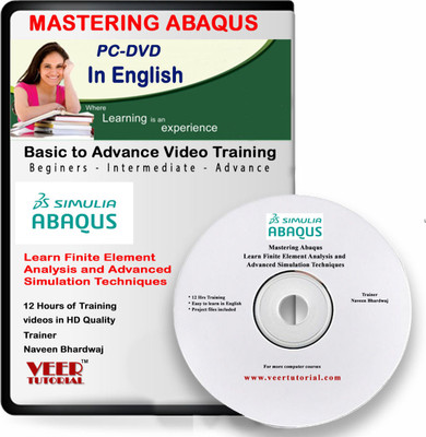 veertutorial Mastering Abaqus Learn Finite Element Analysis & Advanced Simulation Techniques(DVD)