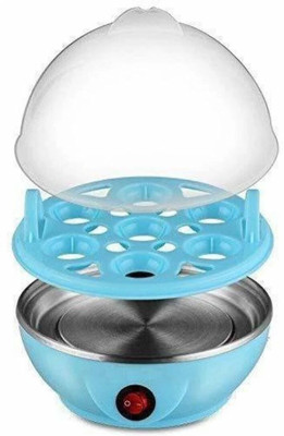 GHE Multi-function Electric Egg Cooker 7 Eggs Capacity Auto-off Fast Egg Steamer ys -203 Egg Cooker(Blue, 7 Eggs)