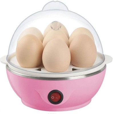 NIDHDHI CREATION 7 Egg Boiler Steamer Heavy Cooker/ Egg Boiler Machine Egg Boiler 7 Egg Boiler Cooker Egg Cooker(Multicolor, 7 Eggs)